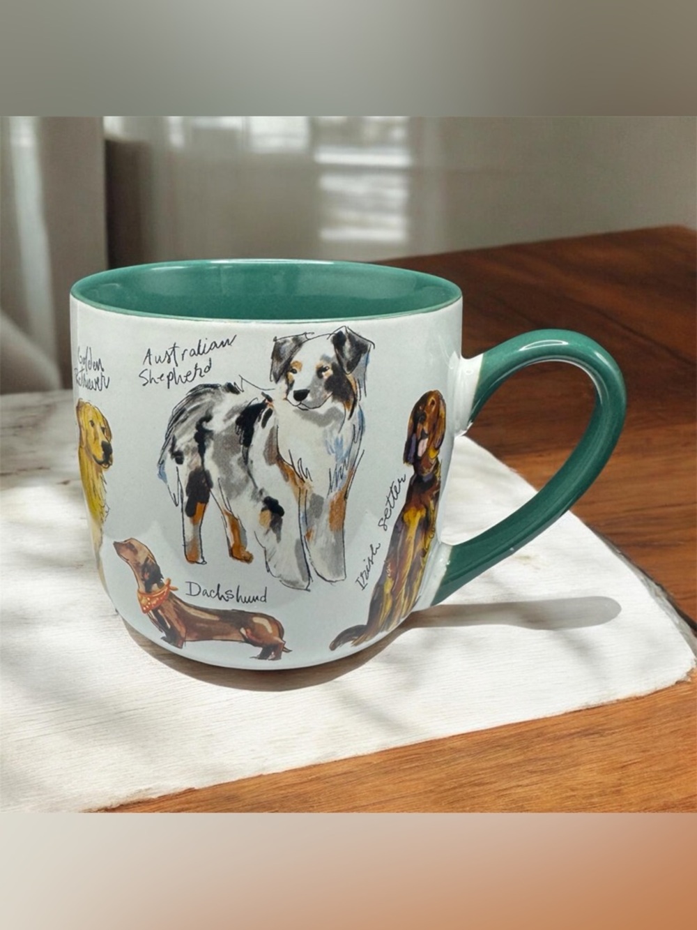 DOG Breeds A-Z Mug from Anthropologie Cup - Picture 3 of 8
